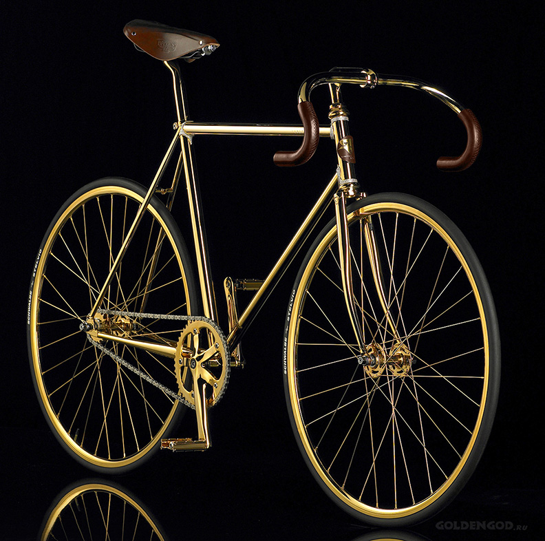 Aurumania самый дорогой золотой велоси