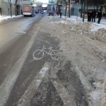 Life in the (Winter) Bike Lane