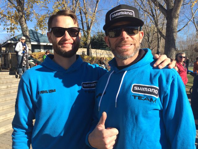 Members of Team Shimano, just being their awesome selves.